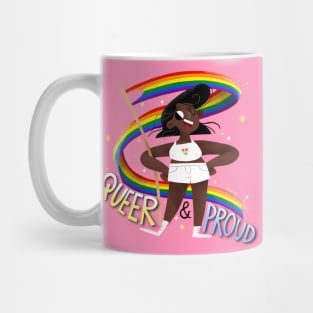 Queer & Proud - Pan Heart Mug